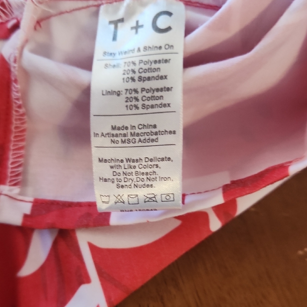 Nebraska Huskers Red Leaf Pattern Button-Down Shi… - image 4